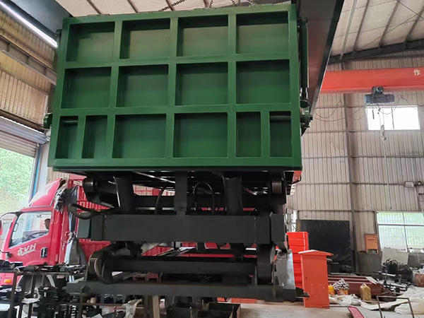 水平压缩式垃圾站SPZ安装 水平压缩式垃圾站SPZ安装