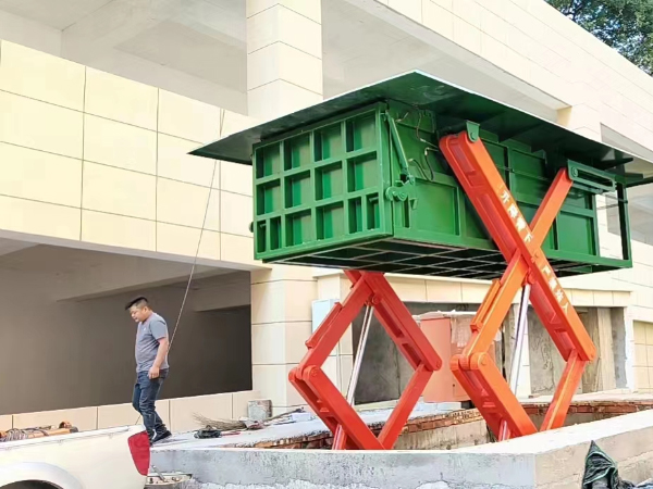 压缩垃圾站(地埋式水平式) 压缩垃圾站(地埋式水平式)